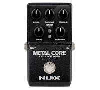 NU-X | Pedal Deluxe MKII de núcleo de metal con 3 modelos de amplificador de válvula de alta ganancia seleccionables