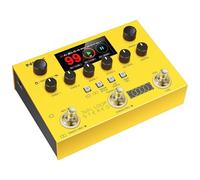 NU-X Pedal estéreo de doble bucle, bucle multiefectos para guitarra, bajo y voz con máquina de ritmos, grabación USB, MIDI e interruptor de pie para actuaciones en vivo