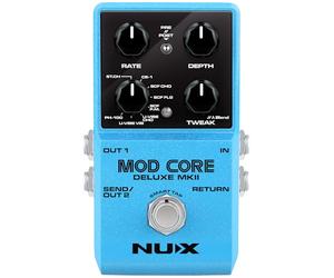 NU-X | Pedal Mod Core Deluxe mkII con nuevos modelos de efectos, opciones de señal y enrutamiento