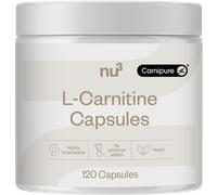 nu3 L-Carnitine Capsules - 120 cápsulas nu3