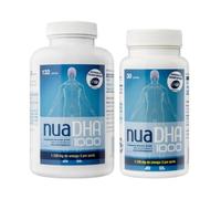 NUA DHA 1000, 132 Cápsulas + Pastillero