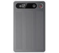 NUASI Registratore Vocale AI con Memoria 64GB - Trascrizione e Riassunto Automatico, Oltre 80+ Lingue, Registratore Digital Professionale per Riunioni/Lezioni/Interviste, Controllo App, con Custodia