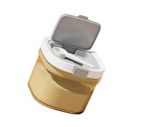 Nuatc Recipiente de almacenamiento hermético de 800 ml para alimentos Cocina apilable para café aperitivos y productos secos con tapa a prueba de fugas Contenedor de granos de café resistente a la