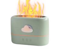 Nubamzy Difusor de fuego, difusor eléctrico, humidificador pequeño de nube, niebla fría, silencioso, accesorios interiores, decoración de aroma para yoga, escritorio, habitación, estudio, hogar, lugar