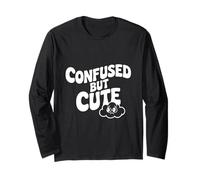 Nube Adorable confusa Pero Linda Manga Larga