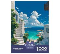 Nube Blanca Puzzle Imposible,desafío para Adultos Interesante Entretenimiento Creativo 1000 Piezas Obra De Arte De Juego De para Adultos Y Niños Mayores De 12 Años 70x50cm/1000pcs