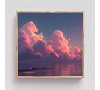 Nube Diamond Painting Adultos, Cielo Cuadros de Diamantes, 5D Puzzle Diamantes Cuadros en Punto de Cruz Diamond Art Painting Kit, Hobby Ccreativi Adulti, Decoración Pared Hogar 100x100cm cd9-s42