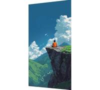 Nube Diamond Painting Kit Completo, 5D Diamond Painting Paisaje Pintura Diamante Adultos, Fai da Te Strass Bordado de Punto de Cruz Puzzle Pintura Diamante pour Decoración Pared Hogar 40x80cm m9-lz30