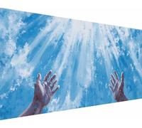 Nube Diamond Painting Mano Diamond Painting Kit Completo, Pintura Diamante Adultos Niños, 5D Cristal Strass Punto de Cruz Puzzle Manualidades para Decoración de Pared del Hogar Regalos 40x80cm es8-2o