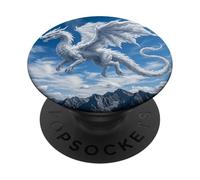 Nube Dragón Cielo Formación Criatura Oculta Misterio Gráfico PopSockets PopGrip Adhesivo