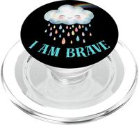 Nube Lindo Regalo para Bravery I'm Brave PopSockets PopGrip para MagSafe