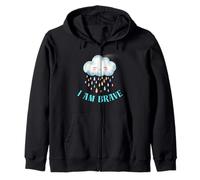 Nube Lindo Regalo para Bravery I'm Brave Sudadera con Capucha