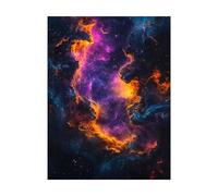Nube Pintar por Numeros Adultos Universo Cuadros para Pintar por Numeros 80 x 60 cm DIY Cuadros Decoracion Salon Modernos con Impermeable Colorar Lienzo Pintura Acrilica y 3 Tipos Pinceles 2YH-14017