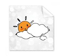 Nube Sol ilustración patrón gafas paño de limpieza paño móvil limpiador de pantalla 5 unidades regalo