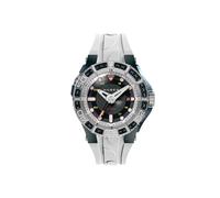 Nubeo Manta - Reloj automático de edición limitada para hombre de 50 mm con correa de silicona NB-6120, Azul marea