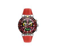 Nubeo Opportunity - Reloj cronógrafo para hombre de 48 mm con cronógrafo Star Trek First Contact Day edición limitada con correa de goma Fkm NB-6119, Vulcan Ember