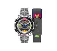 Nubeo Orion - Reloj automático de edición limitada para hombre de 50 mm con pulsera de acero inoxidable sólido NB-6110, Photon Silver