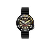 Nubeo Reloj automático de esqueleto de 50mm para hombre con correa de silicona Edición Limitada NB-6113, Correa