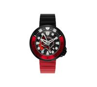 Nubeo Ventana - Reloj automático de edición limitada de Star Trek Starfleet para hombre, 50 mm, con correa de silicona NB-6104, Ops Red