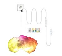 Nubes LED para Techo,Lámpara De Ambiente DIY - Luz Nocturna LED Con Forma De Nube Y Cambio De Color - para Dormitorio Sala de Estar Habitación Infantil Bar Residencia Universitaria Apartamento Hotel