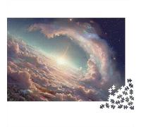 Nubes soñadoras Cielo Rompecabezas 1000 Piezas para Adultos Papel Educativo Puzzle Universo decoración Pared Regalo 38x26cm/1000pcs
