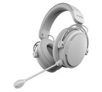 Nubi NH1 Pro White - Auriculares inalámbricos para juegos con micrófono (Bluetooth, 2.4 GHz y USB)