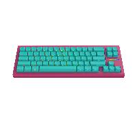 Nubi nk68 he ice cream - teclado para juegos con cable efecto hall (in