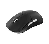 Nubi NM1 Black - Ratón inalámbrico y con cable para juegos (2.4 GHz / Bluetooth 5.2 / USB-C) | Ultraligero de 39 g | PixArt PAW3395 | 12000 DPI | Velocidad de sondeo de 1000 Hz | Batería de 230 mAh