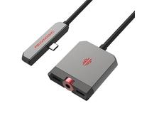Nubia 2 en 1 Adaptador USB C a Jack 3.5 mm, Adaptador Jack a Type-C y Soporta Carga Rápida, Micrófono Aux Adaptador Auriculares Tipo c a Audio, Divisor Audio Tipo C para Dispositivos USB-C