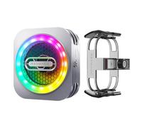 Nubia 6 Pro Magnética Enfriador de Teléfono para Gaming, 30W Game Radiador de Teléfono Celular RGB con Clip, Enfriamiento con Disipador de Grafeno Cooler para Celular