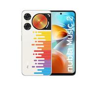 nubia Música 2 Melody Wave Smartphone Android 14, pantalla HD de 6,7 pulgadas, cámara de 50 MP, batería de 5000 mAh, 8 GB RAM (4 GB + 4 GB RAM dinámica), 256 GB ROM, 3 Super Altavoces, DTS: X, Rápido