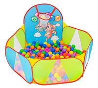 NUBUNI Piscina de Bolas : Piscina Infantil : Piscina Bolas para Parque Infantil : Piscina Bolas Bebe : Parque de Bolas : Mini Canasta Baloncesto Habitación C