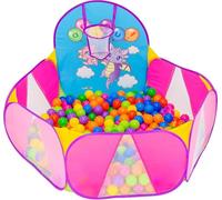 NUBUNI Piscina de Bolas: Piscina Infantil y Parque de Bolas : Mini Canasta Baloncesto Habitación F