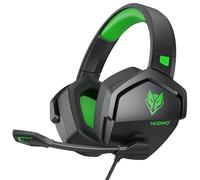 NUBWO N16 Auriculares con Cable - Micrófono con Cancelación de Ruido, Sonido Estéreo y Diseño Cómodo para PS5, PS4, XboxOne, NS, PC, Computadora Portátil y Mac - Verde