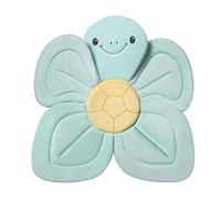 Nuby 81043 - Alfombrilla de baño para bebé con asiento y acolchado para bañera, color turquesa, 250 g