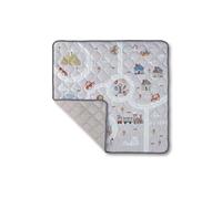 Nuby Alfombra de juegos acolchada para bebé - Alfombra acolchada antideslizante | Adecuado desde el nacimiento | Lavable a máquina | 127 x 127 cm (Animal Town)