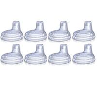 Nuby Boquillas de silicona de repuesto Talla:8 Pack