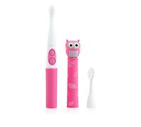 Nuby Cepillo de dientes eléctrico con carácter animal, búho