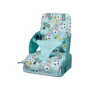 Nuby Elevador de silla plegable para bebé, con bolsillo, +6 meses, Azul