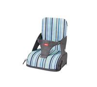 Nuby - Asiento elevador para viajes - Plegable - Silla móvil para niños y bebés - Bolsa de viaje que se convierte en asiento elevador - Con espacio para botellas, pañales y más - 6+ meses
