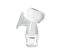 Nuby Extractor de leche inalámbrico, diseño compacto, controles de pantalla táctil, batería recargable, estimulación y expresión