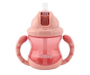 Nûby Flip-It Taza Asas +12m 240 ml Rosa