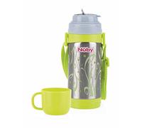 Nuby Thermo Inox Cantimplora Taza Integrada 360ml