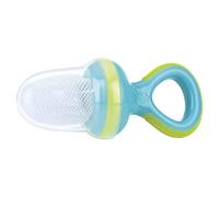 Nuby ID5397AQUA - Alimentador antiahogo con redecilla, color agua