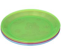 Nuby ID65670 Platos de Almuerzo, Multicolor