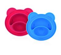 Ventosa Silicona Oso Nuby Rojo Nuby