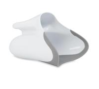 Nuby Jarra Enjuague Pelo Bebé con Borde Suave Antilágrimas y Asa, +6 Meses | Borde suave que evita agua en los ojos, asa de fácil agarre y gran capacidad para un baño cómodo del bebé