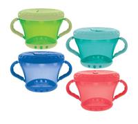 Nuby - Juego de 2 protectores para aperitivos, los colores pueden variar