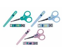 Nuby - Juego de cortaúñas para bebés - Elementos seguros para el cuidado personal - Cuidado de uñas