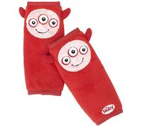 Nuby Los asientos del coche Strapcovers 2-pack, Monster rojo